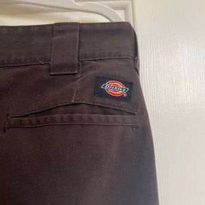 Mens Dickies Flex pant - brown.